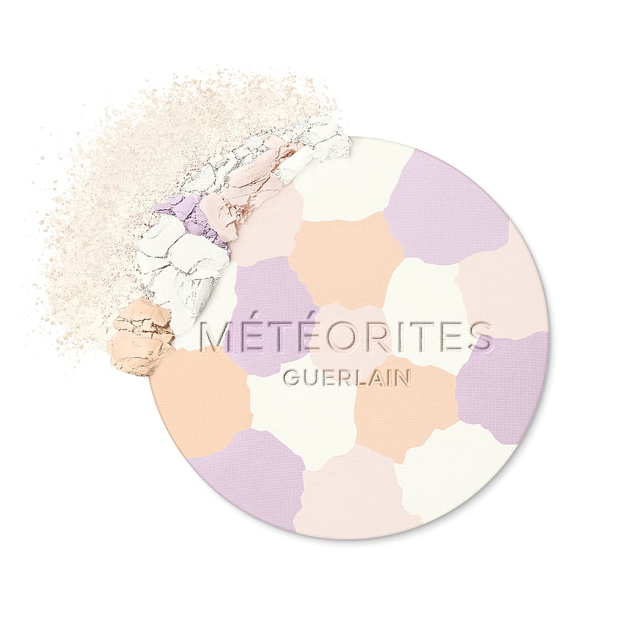 Météorites Compact Mattifying & Setting Pressed Powder 01 Pearly White