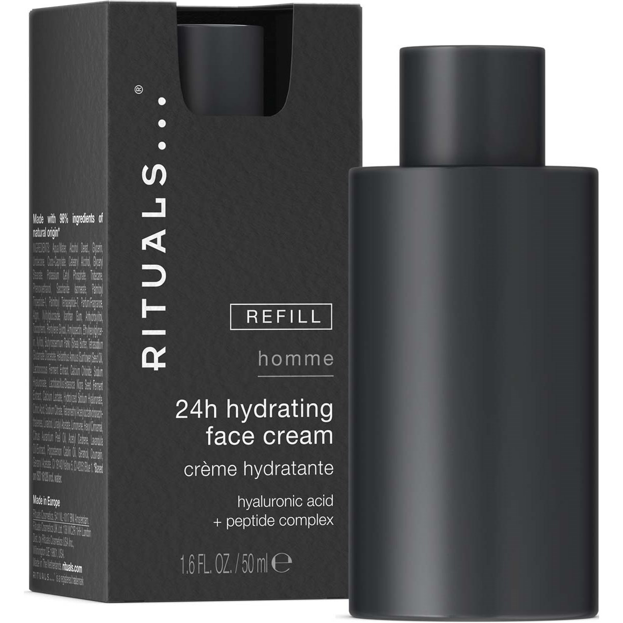 Rituals Homme 24H Hydrating Face Cream Refill 50 ml