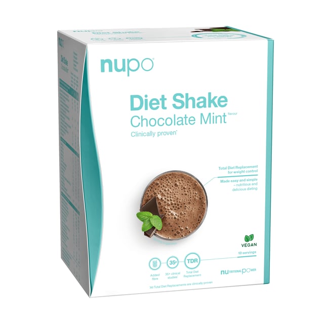 Nupo Diet Shake Choklad Mint 10 portioner
