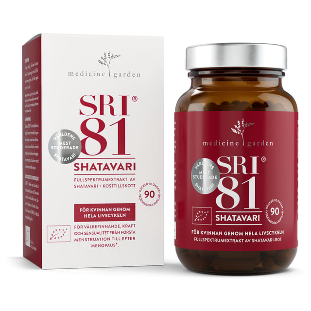 MedicineGarden SRI81 Shatavari EKO 90 kapslar