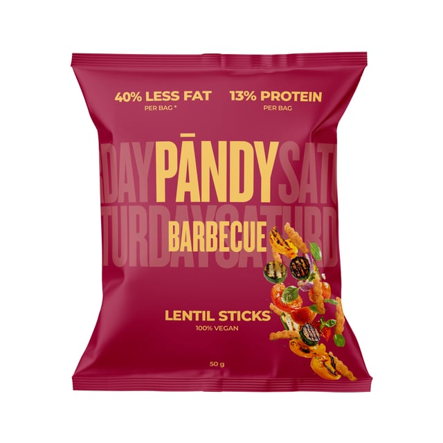 Pändy Lentil Sticks Barbecue 50 g