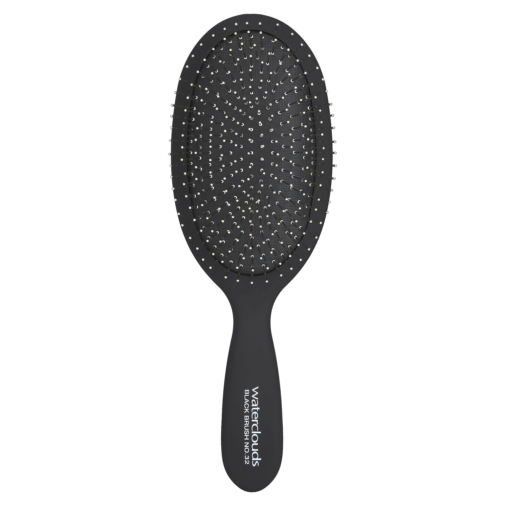Waterclouds Black Brush No.32 Detangling Steel Bristle Brush