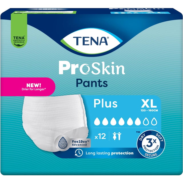TENA Pants Plus Byxskydd XL 12 st