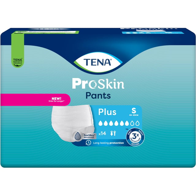 TENA Pants Plus Byxskydd S 14 st