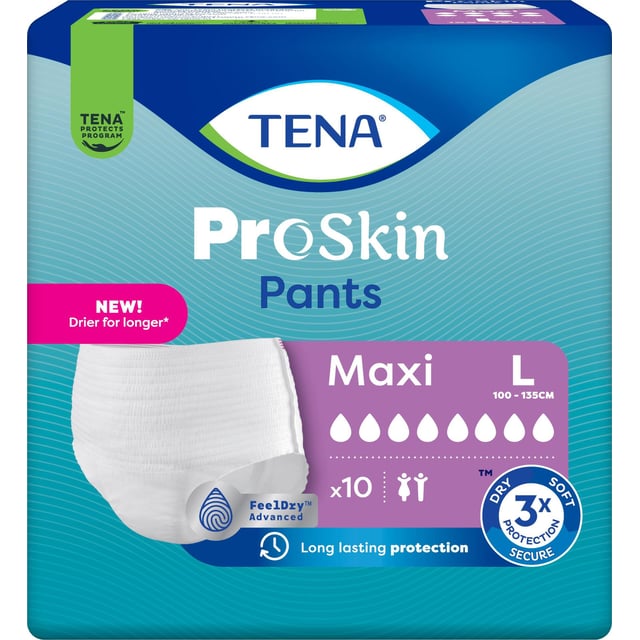 TENA Pants Maxi Byxskydd L 10 st