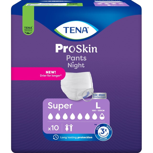 Tena Pants Night Super L
