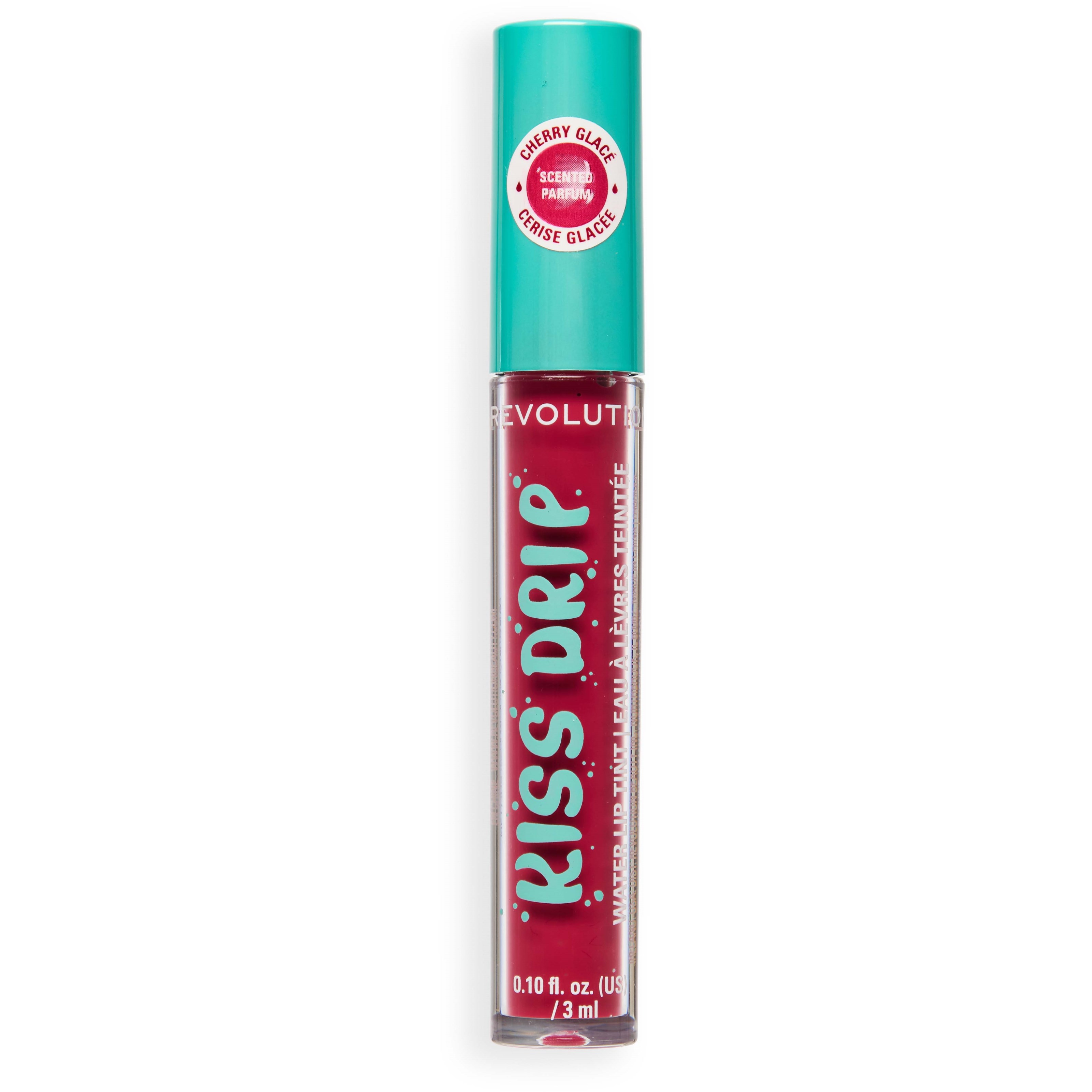Revolution Beauty London Kiss Drip Water Lip Tint Cherry Glacé