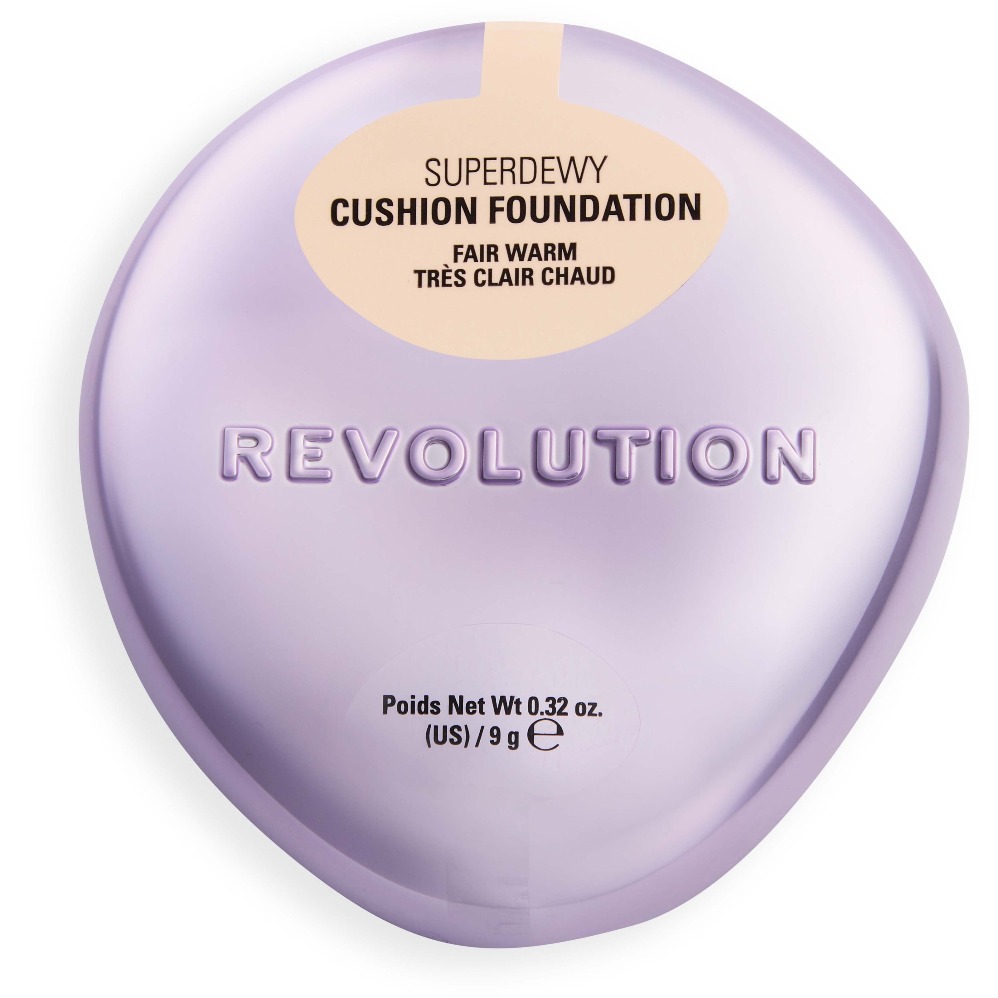 Revolution Beauty London Superdewy Cushion Foundation Fair Warm
