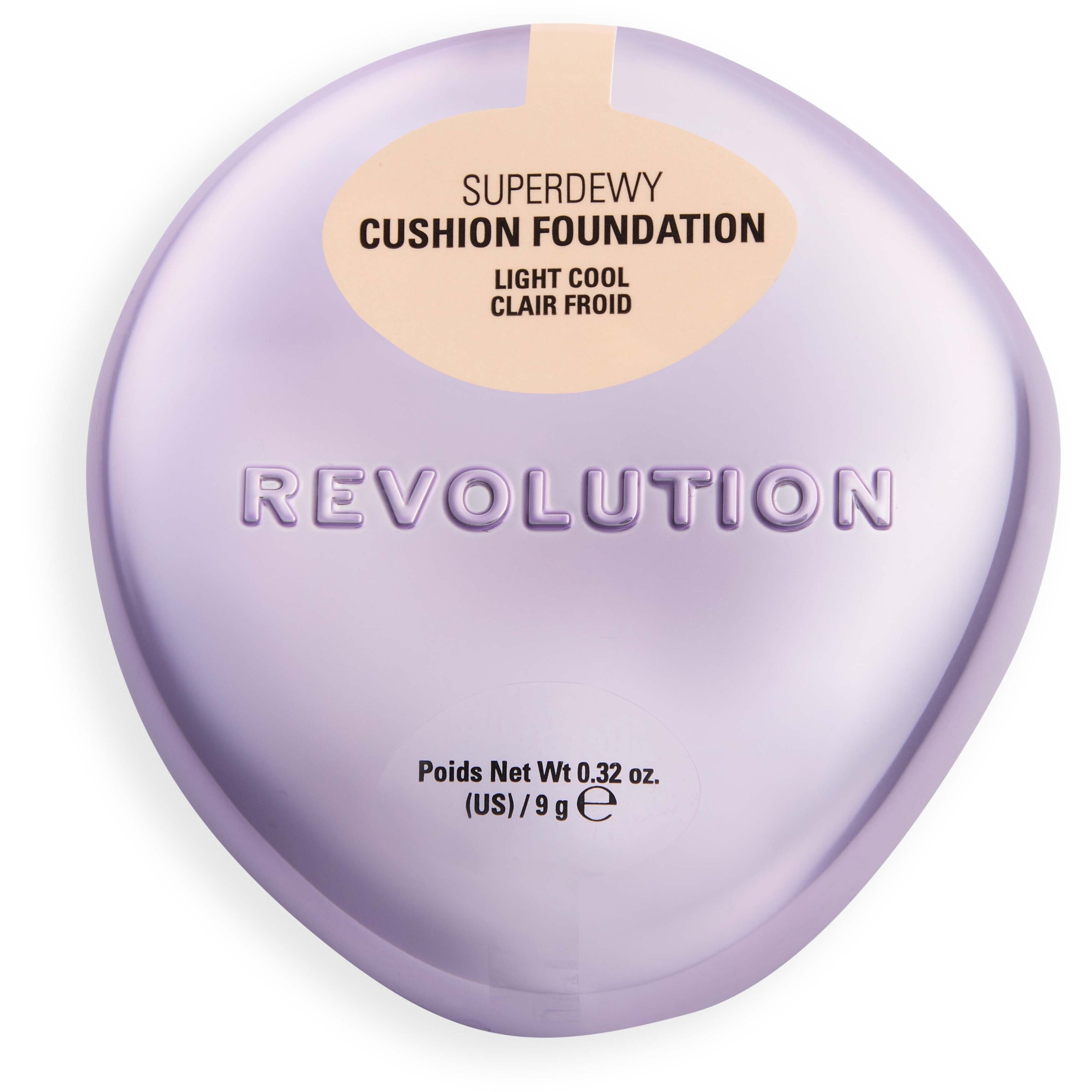 Revolution Beauty London Superdewy Cushion Foundation Light Cool