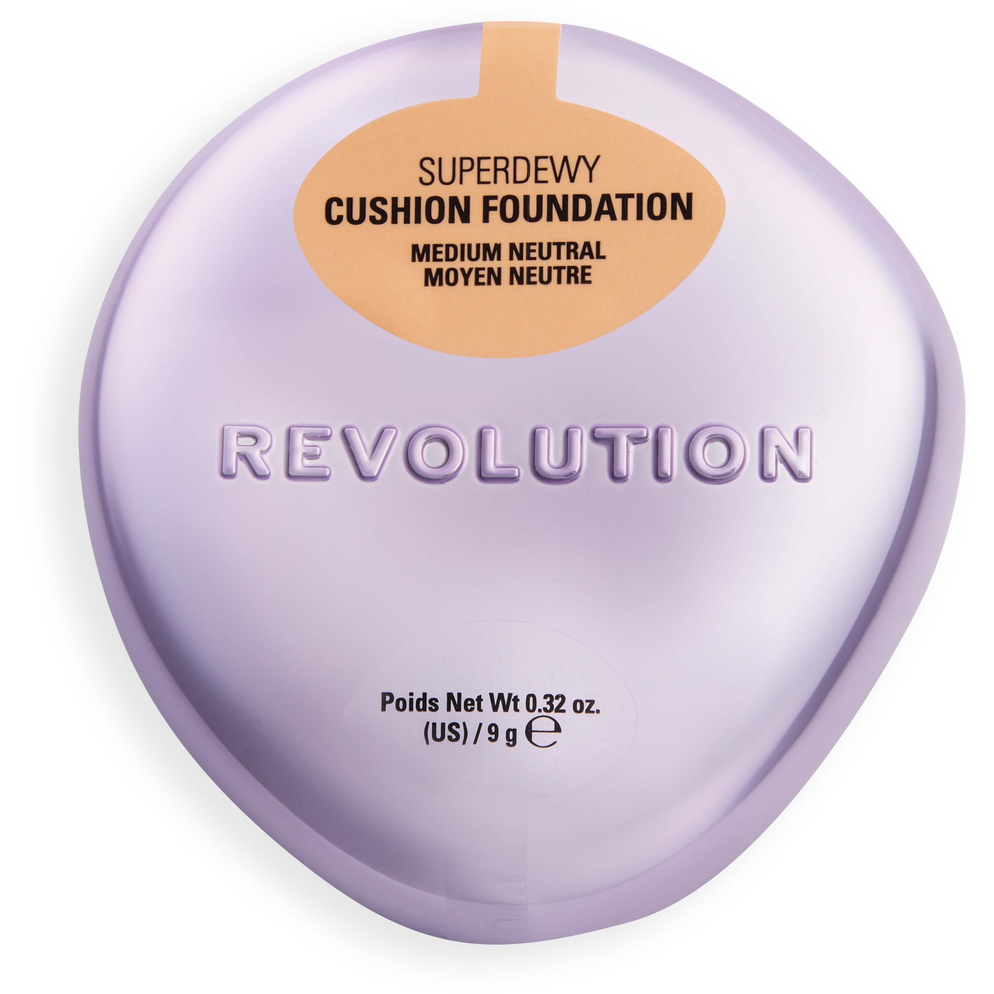 Revolution Beauty London Superdewy Cushion Foundation Medium Neutral