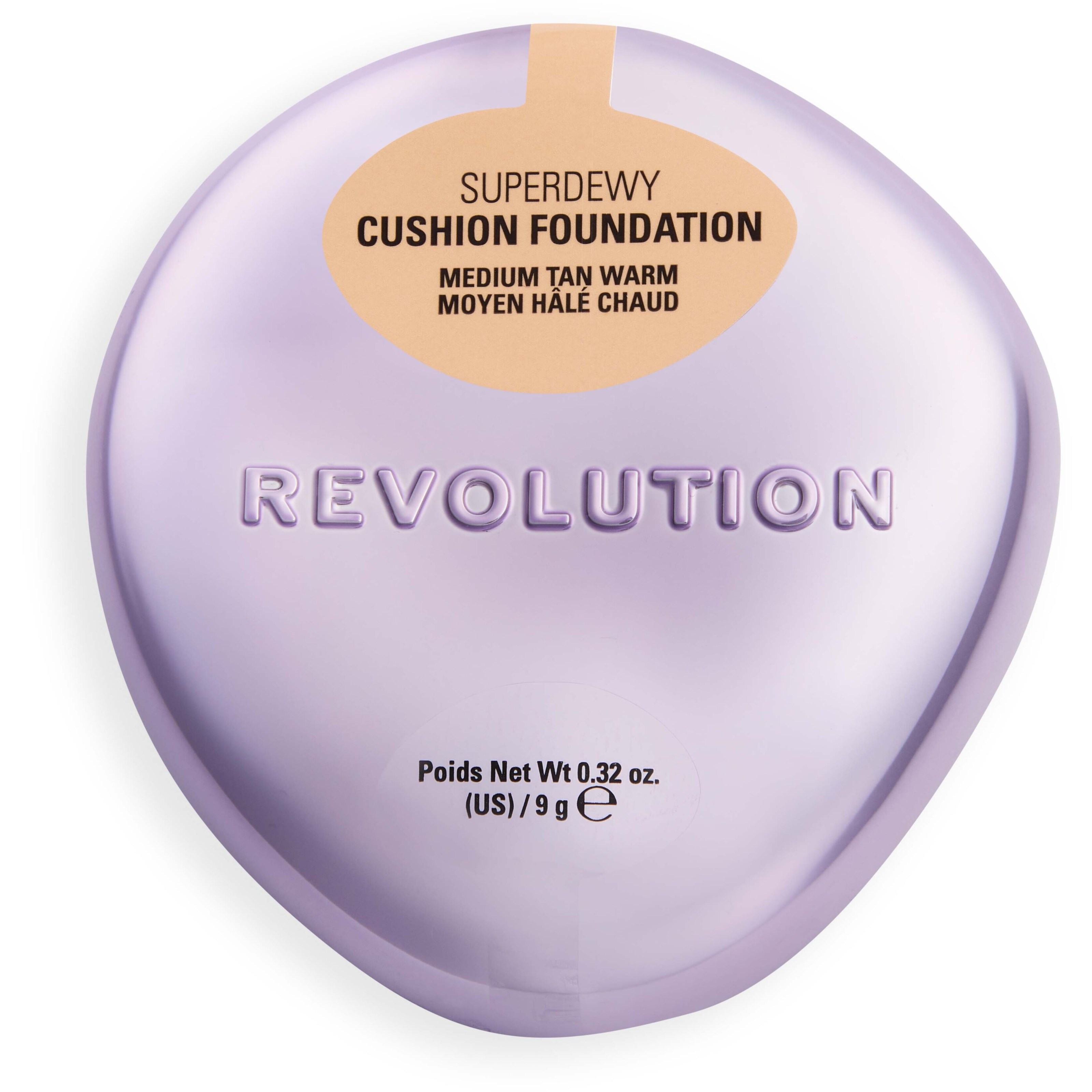 Revolution Beauty London Superdewy Cushion Foundation Medium Tan Warm