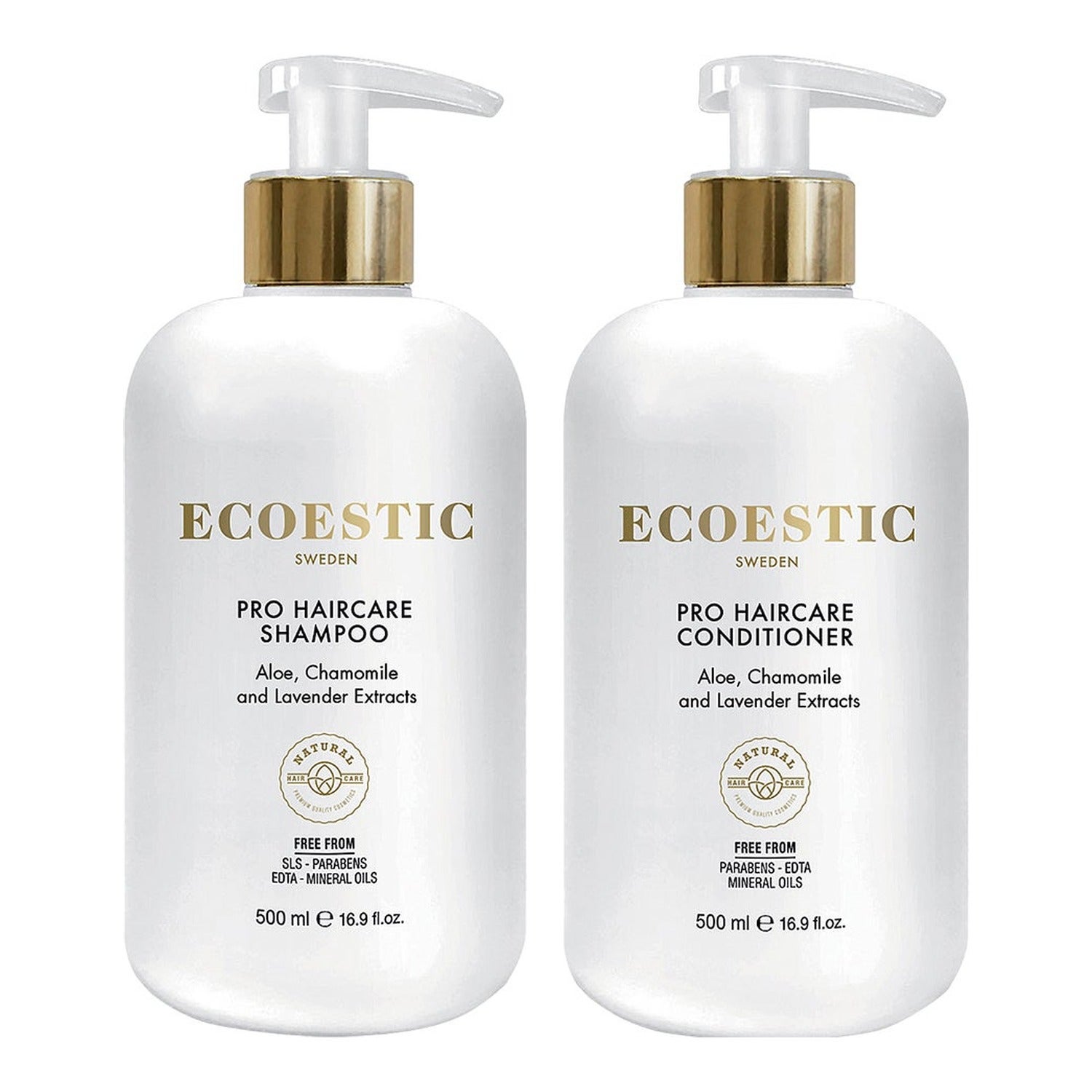 ECOESTIC Hair Restore Set Shampoo 500 ml & Deep Conditioner 500 ml - 1000 ml