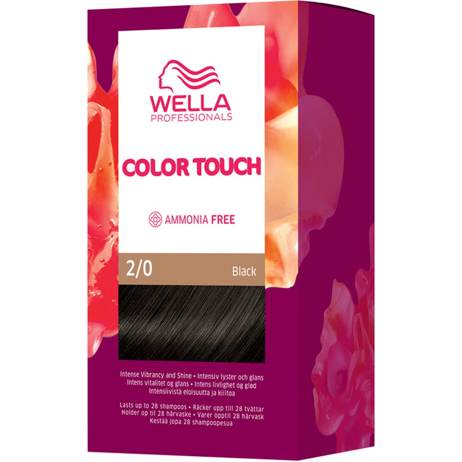 Wella Professionals Color Touch Pure Naturals Black 2/0 - 130 ml