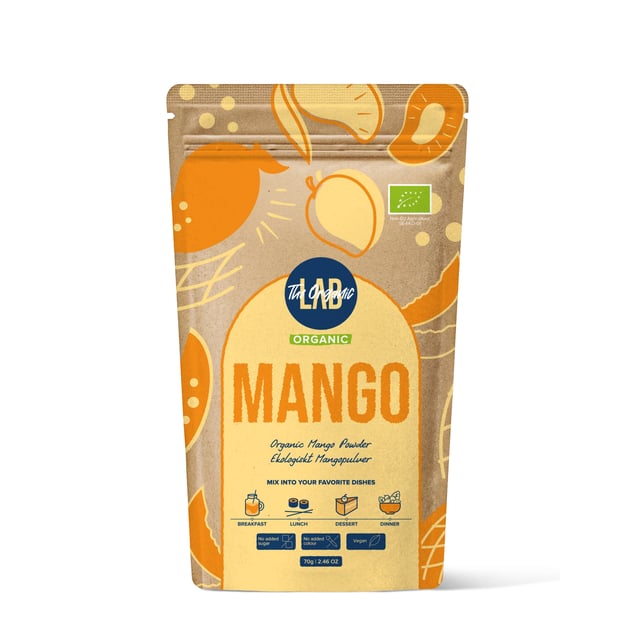 The Organic Labs Mango pulver, 70g