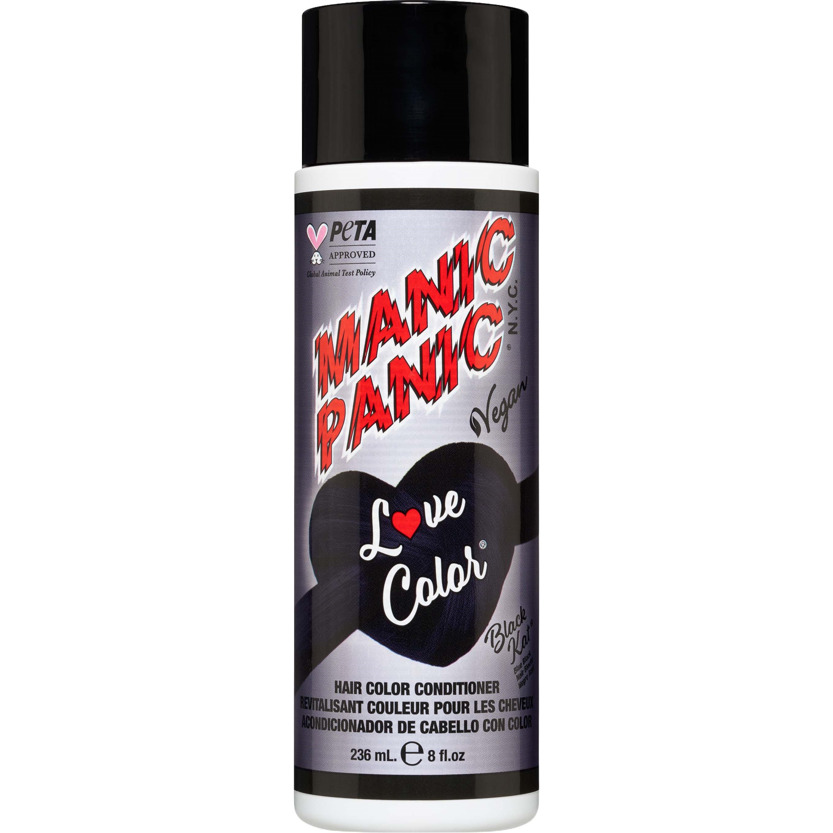 Manic Panic Love Color Black Kat