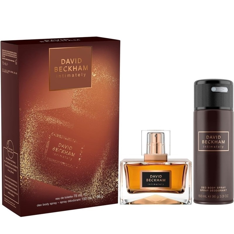 Giftset David Beckham Intimately Edt 75ml + Deospray 150ml