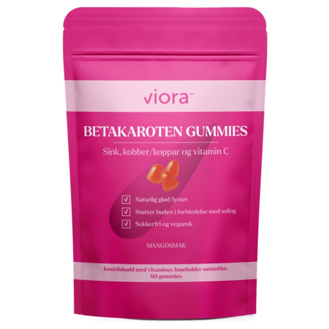 Viora Betakaroten Gummies Mango 60 st