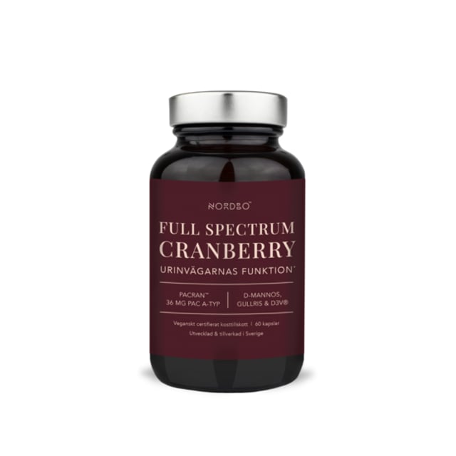 Nordbo Full Spectrum Cranberry 60 kapslar
