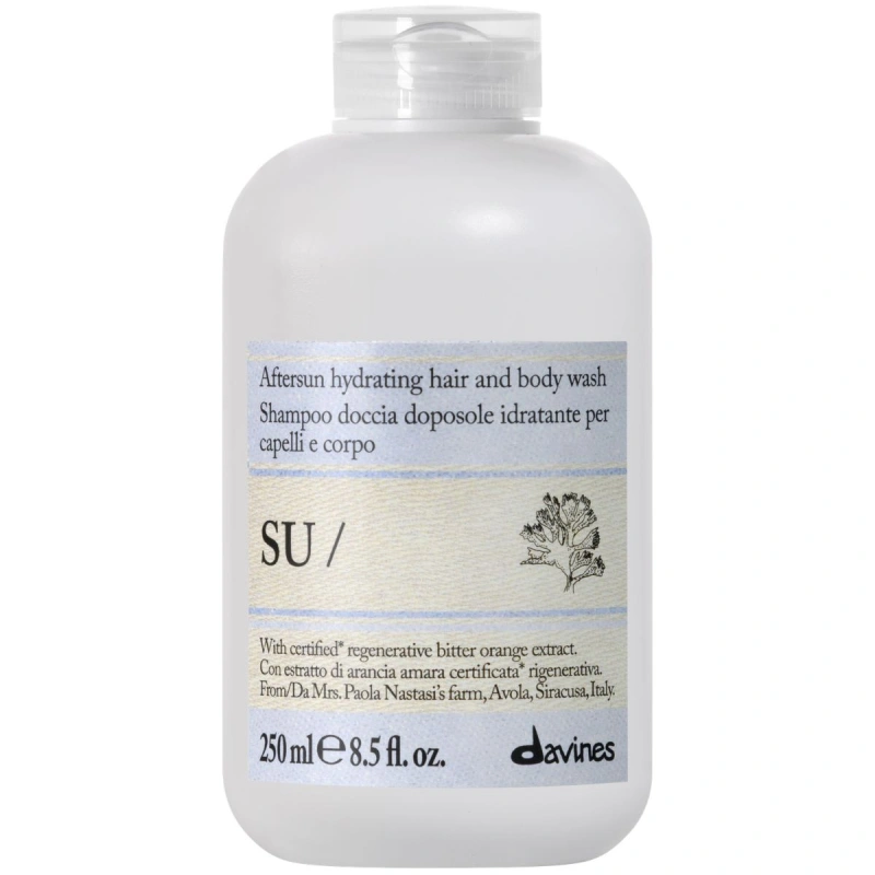 Davines SU aftersun hydrating hair and body wash (250 ml)