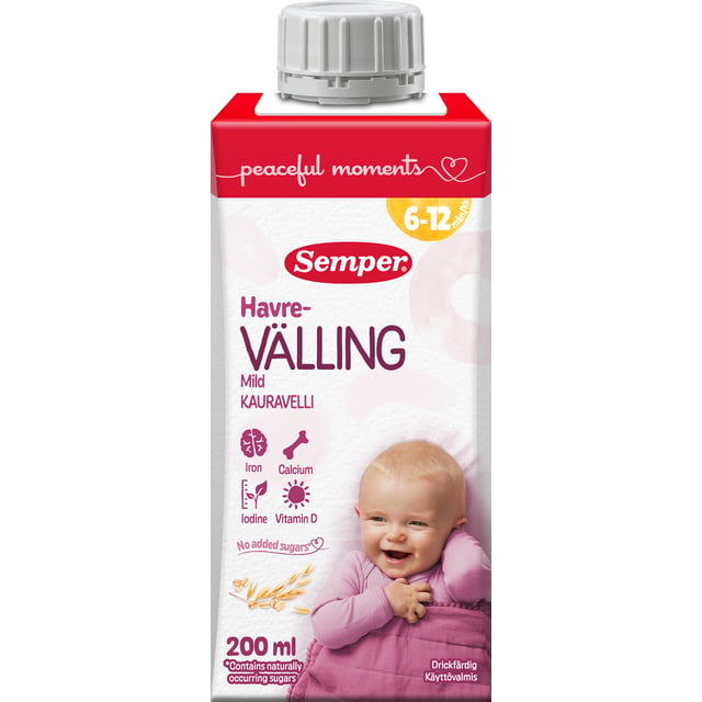 Semper Havrevälling Mild 6 månader