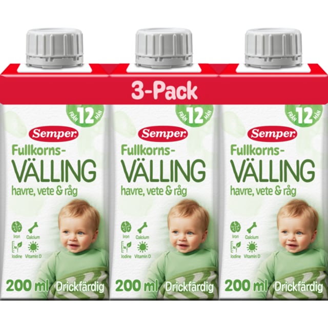 Semper Fullkornsvälling 1 år