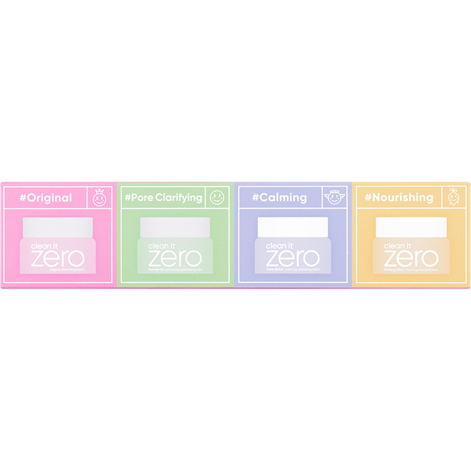 Banila Co Clean It Zero Cleansing Balm Original Miniature Set 4x7ml - 28 ml