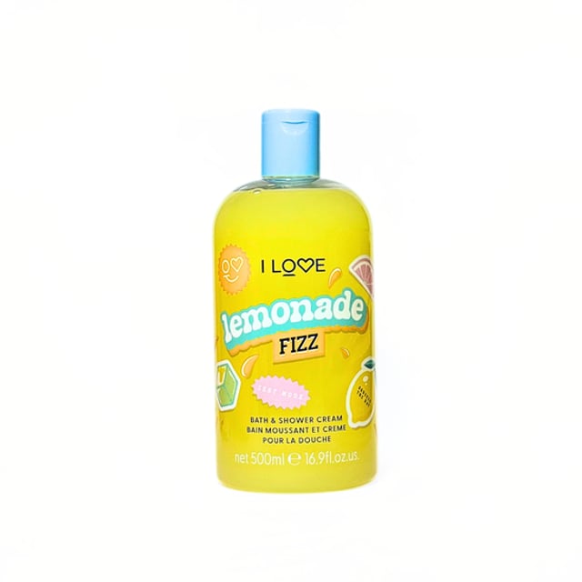 I LOVE Bath & Shower Gel, Lemonade Fizz 500ml