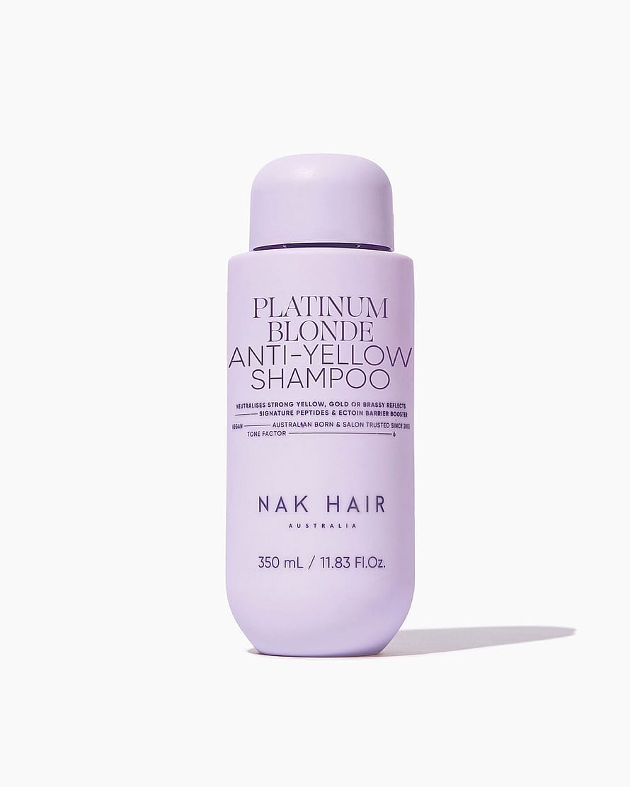 NAK Platinum Blonde Anti-Yellow Shampoo 350ml