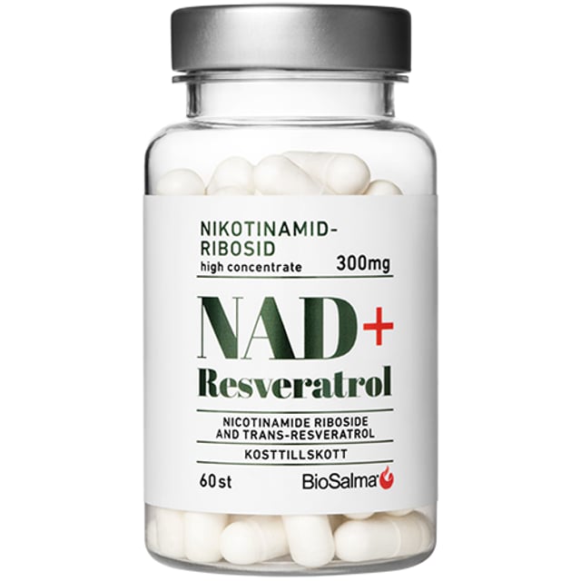 BioSalma NAD+ 300mg +Reservatrol 60 st