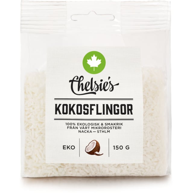 Chelsie's Kokosflingor 150 g