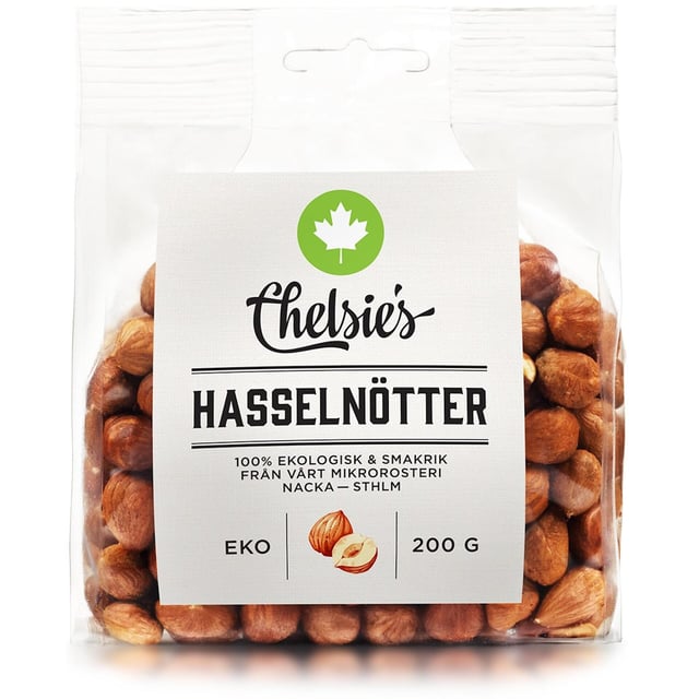 Chelsie's Hasselnötter 200 g