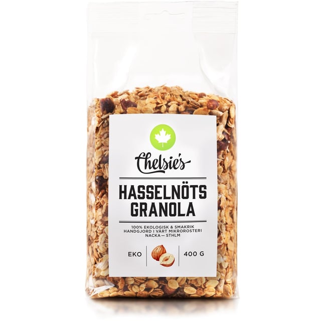 Chelsie's Hasselnöts Granola 400 g