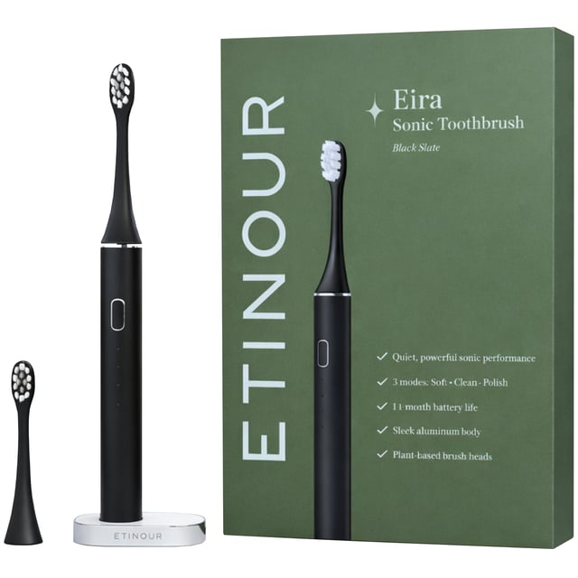 Etinour Eira Sonic Toothbrush Black Slate 1 st