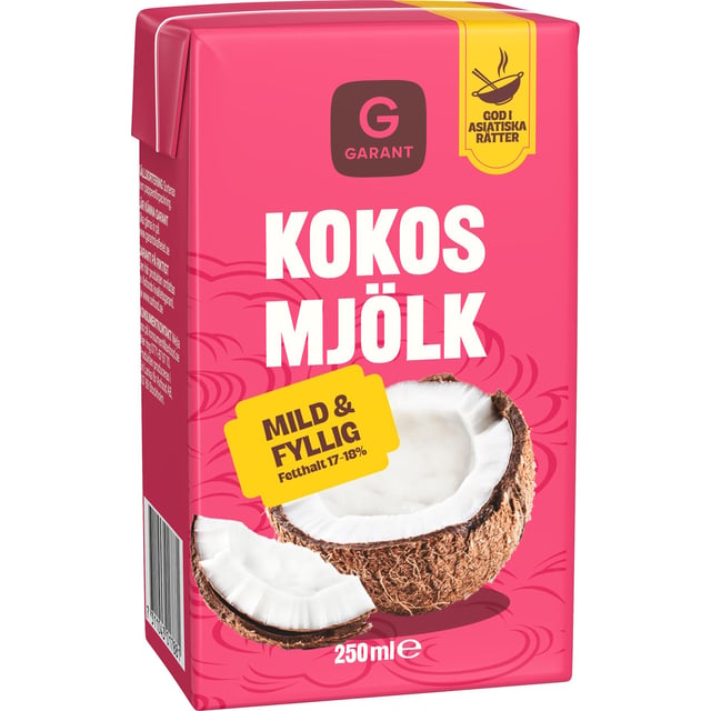 Garant Kokosmjölk 17-18% 250 ml