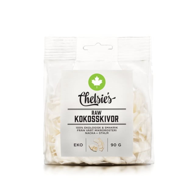 Chelsie's Raw Kokosskivor 90 g