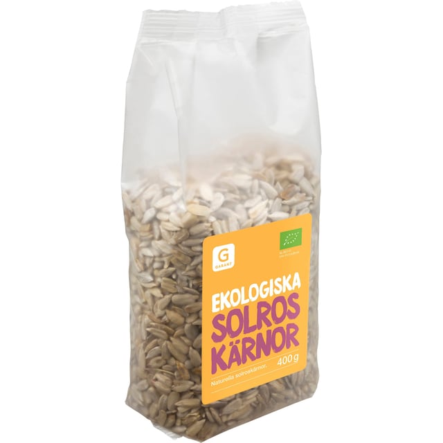Garant Solroskärnor Eko 400 g