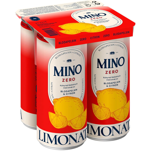 Mino Blodapelsin Citron