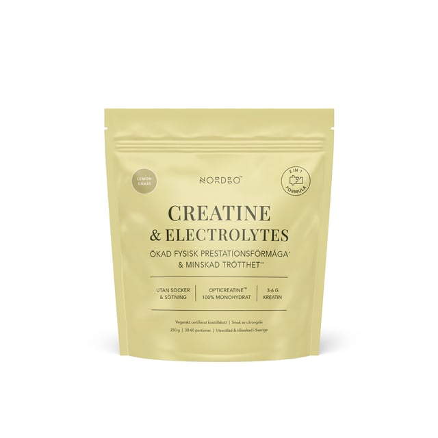 Nordbo Creatine & Electrolytes 250 g