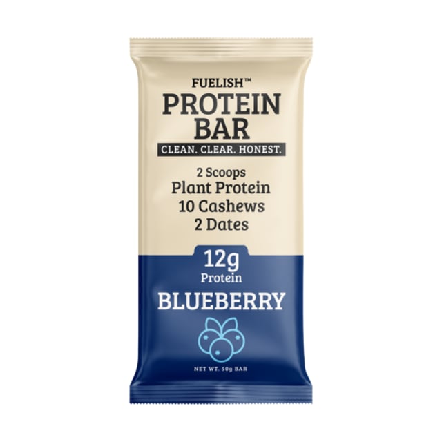 Blueberry Plant Based Bar 50 g