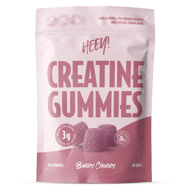 Heey! Creatine Gummies Berry Cherry 90 st