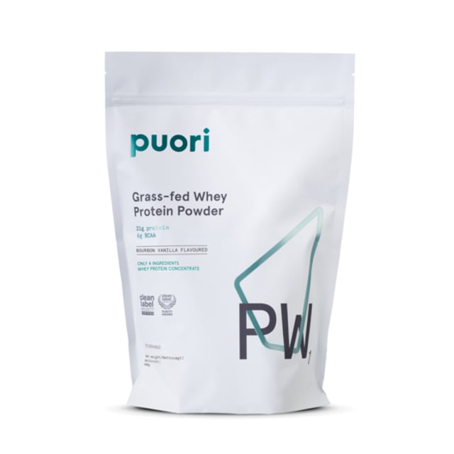 Puori PW1 Gräsbetat Whey Proteinpulver Med Bourbon Vanilj