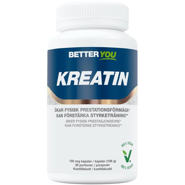 Better You Kreatinkapslar 120 kapslar
