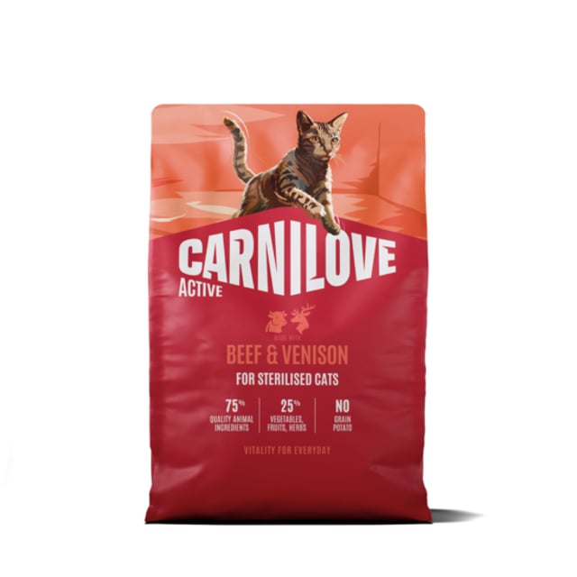 Carnilove Active Cat Beef & Venison for Sterilised Adult All Breedss 2 kg