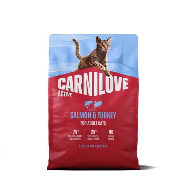 Carnilove Active Cat Salmon & Turkey for Adult All Breeds 2 kg