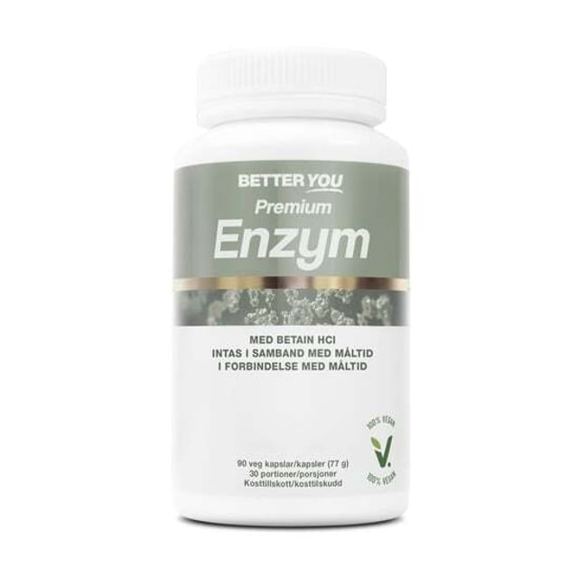 Better You Premium Enzym 90 kapslar