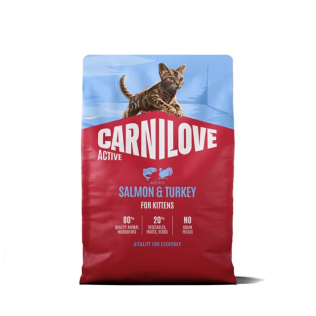 Carnilove Active Cat Salmon & Turkey for Kittens 2 kg