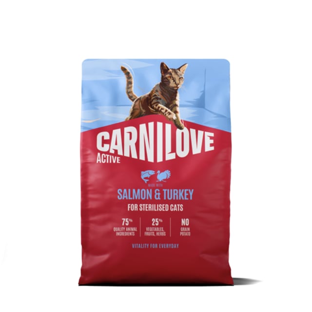 Carnilove Active Cat Salmon & Turkey for Sterilised Adult All Breedss 2 kg