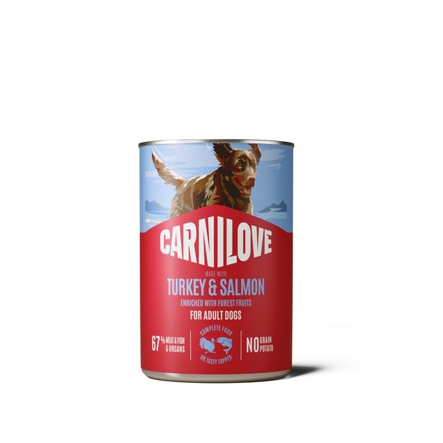 Carnilove Dog Can paté Salmon & Turkey 400 g