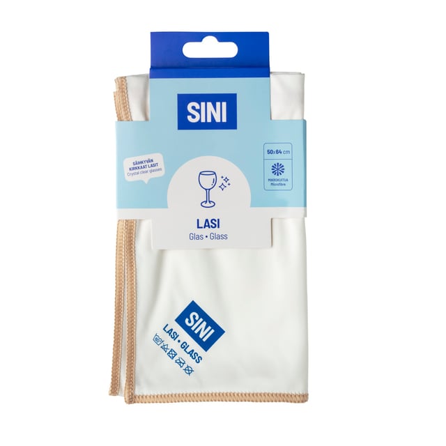 SINI Mikrofiberduk för glas 1 st