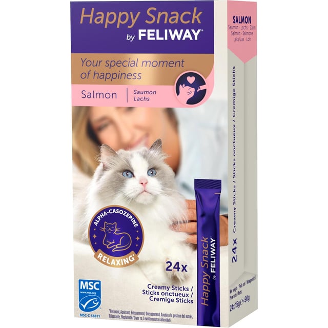 Feliway Happy Snack by Feliway Salmon 24 st
